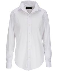 R13 - Button-down Long-sleeved Shirt - Lyst