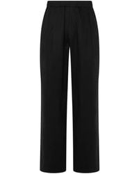 Laneus - Elasticated-Waistband Trousers - Lyst