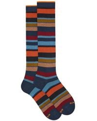 Gallo - Horizontal-Stripe Socks - Lyst