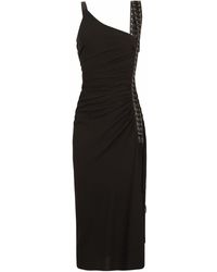 Dolce & Gabbana - Mouwloze Midi-jurk Met Veters - Lyst