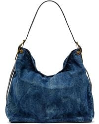 DIESEL - D-Line Hobo Denim Tote Bag - Lyst