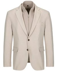 Manuel Ritz - Layered Single-Breasted Jacket - Lyst