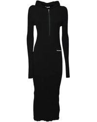 Jil Sander - Ribbed-Knit Dress - Lyst