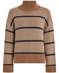 Varley - Holland Striped Ribbed-Knit Sweater - Lyst