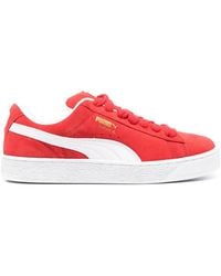 PUMA - Suede Xl Logo-Print Sneakers - Lyst