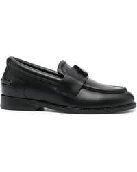 Lanvin - Logo Slip-On Loafers - Lyst