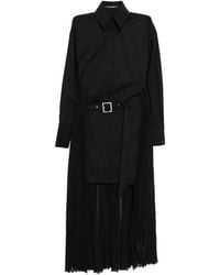 KARL LAGERFELD - Robe-Chemise À Design Plissé - Lyst
