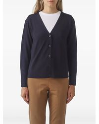 Max Mara - V-Neck Button-Up Cardigan - Lyst