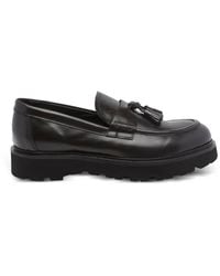Pawelk's - Tassel-Detail Leather Loafers - Lyst