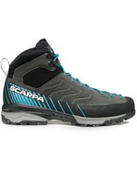 SCARPA - High-Top Panelled Hiking Boots - Lyst