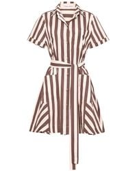 Cara Cara - Lagos Striped Belted Mini Dress - Lyst