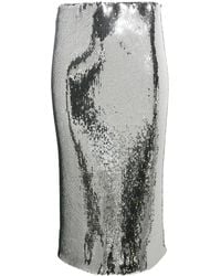 N°21 - Midi-Rok Met Pailletten - Lyst
