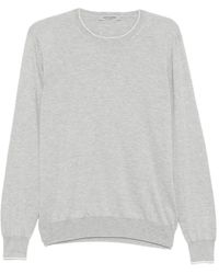 Fileria - Trimmed Knitted Sweater - Lyst