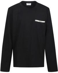 Moschino - Pocket Long-Sleeve T-Shirt - Lyst
