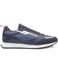 HUGO - Sneakers Mit Schnürung - Lyst
