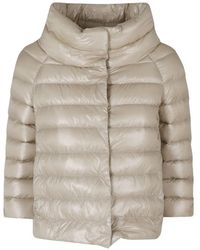 Herno - Sofia Quilted High-Neck Jacket - Lyst