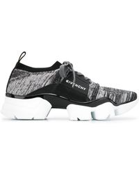 Givenchy Zapatillas Jaw estilo calcetín - Gris