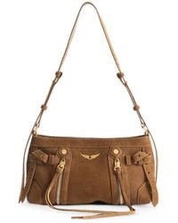 Zadig & Voltaire - Madison Mini Suede Bag - Lyst