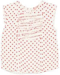 N°21 - Polka-Dot-Pattern Blouse - Lyst
