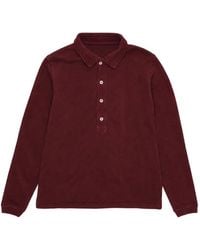 Fortela - Columbia Fleece-Jersey Polo Shirt - Lyst