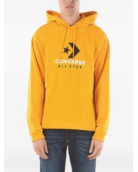 Converse - All Star Logo-Print Hoodie - Lyst