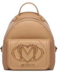 Love Moschino - Logo-Plaque Backpack - Lyst