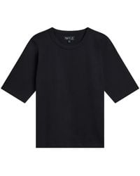 agnès b. - Brando Short-Sleeve Cotton T-Shirt - Lyst