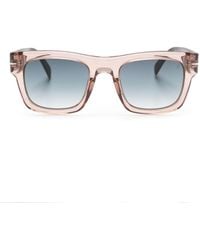 David Beckham - 7099/s Square-frame Sunglasses - Lyst