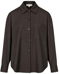 Antonelli - Azalea Oversized Patch-Pocket Long-Sleeve Shirt - Lyst