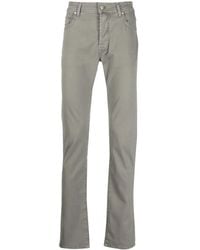 Jacob Cohen - Jeans Slim Con Applicazione - Lyst