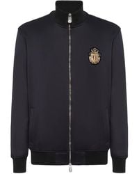 Billionaire - Sweat Zippé À Patch Logo - Lyst
