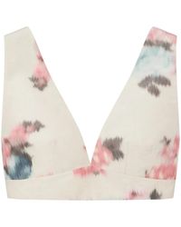 Philosophy Di Lorenzo Serafini - V-Neck Floral Top - Lyst