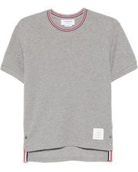 Thom Browne - Rwb Cotton T-Shirt - Lyst