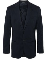 Giorgio Armani - Soho Blazer Aus Schurwolle - Lyst