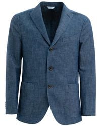 Boglioli - Denim Single-Breasted Suit - Lyst