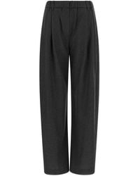 Brunello Cucinelli - Monile Double-Pleat Trousers - Lyst