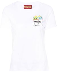 Moschino - Puzzle Bobble Cotton T-shirt - Lyst