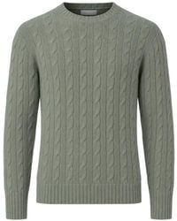 Drumohr - Cable-Knit Cashmere Sweater - Lyst