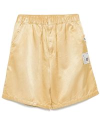 Maison Mihara Yasuhiro - Logo-Patch Shorts - Lyst