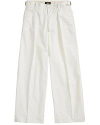 RRL - Pantaloni A Gamba Ampia Con Pieghe - Lyst
