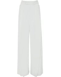 Victoria Beckham - Pleated Trousers - Lyst