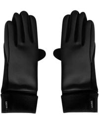Rains - Handschuhe Mit Logo-Patch - Lyst