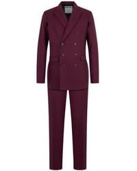 Moschino - Double-Breasted Cut-Out Suit - Lyst