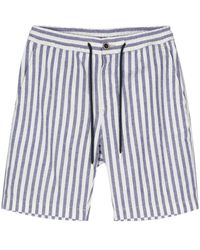 Vilebrequin - Striped Bermuda Shorts - Lyst