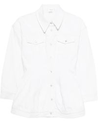 Wardrobe NYC - Denim Jack Met Knopen - Lyst