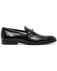 Tod's - Double T Leather Loafers - Lyst