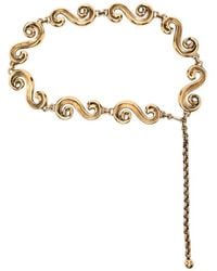 Etro - Paisley Chain Belt - Lyst