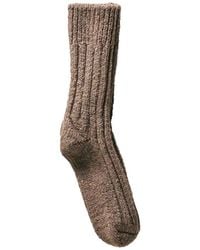 yahae - Low-Gauge Ribbed Socks - Lyst