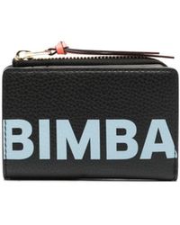 Bimba Y Lola - Logo-print Leather Wallet - Lyst