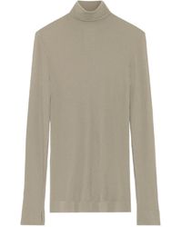 Lemaire - Top sin costuras con cuello alto - Lyst